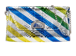 Vero-Dotdat Clutch, Python, Silver/Multi, MII, S, 3*